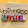 Realistic Mini Resin Soda Can Keychain Cute Coke Sprite Starbucks Key Ring Accessory