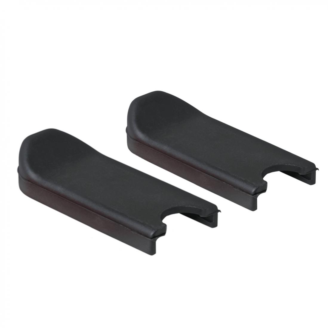 

2 шт. красочные противоскользящие подставки для большого пальца саксофона силиконовые подушечки для пальцев саксофона мягкие удобные 4 цвета на выбор чёрный