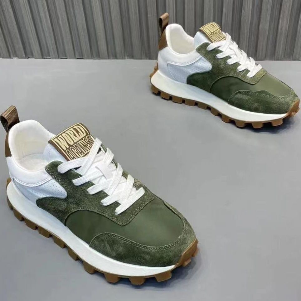 

Новые мужские спортивные разноцветные универсальные подростковые низкие дышащие кожаные вставки из ткани повседневные мужские туфли 44