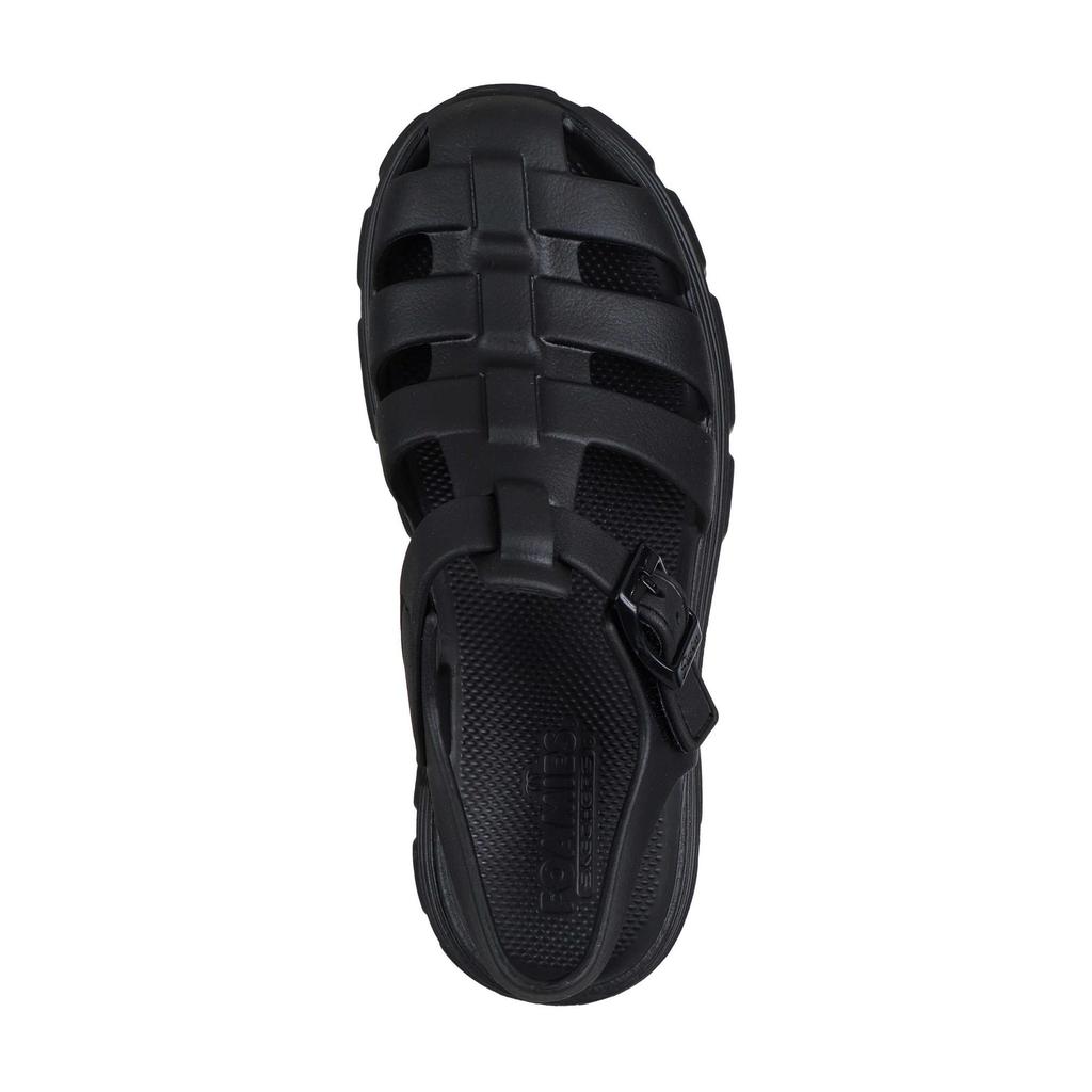Skechers Foamies Comode alla Moda Trendy Sandali Romani Sandali Donna Nero 111617-BBK