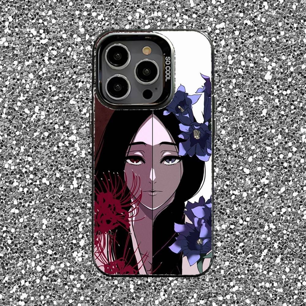 Retsu Unohana B-Bleachs Phone Case For iPhone 16,15,14,13,12,11,Pro,XS,Max,Plus,Mini,SE Black Candy Matte Shockproof Cover