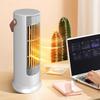 Energy-Efficient Mini Desktop Heater - Fast Heating, Anti-Dump, Ideal for Home & Office Use.