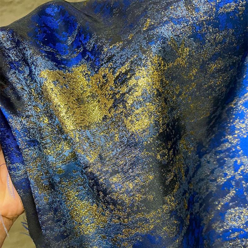 

Vintage Moss Texture Jacquard Fabric Gradient Heavy Texture DIY Craft Upholstery Creative Designer Clothing Handbag Decor 100x150cm