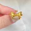 New Fashion Twisted Princess Bow Ring for Women - Adjustable Open Circle Index Finger Wedding Jewelry
