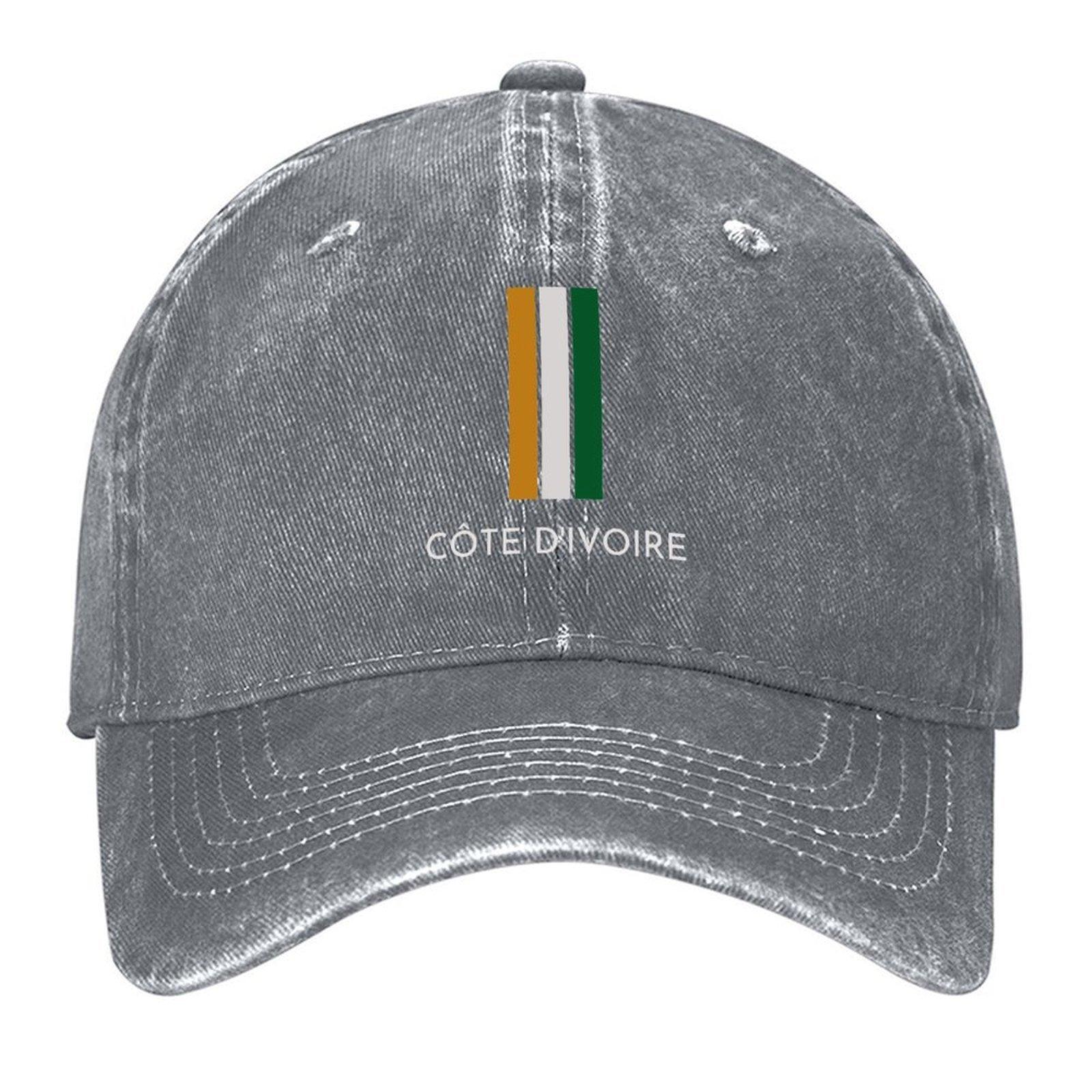 

2026 Ivory Coast Flag Baseball Cap Custom Caps Golf Cap Luxury Cap Fashionable Women Hats Men s