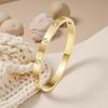Stylish Ten Diamond Titanium Steel Couple Bracelets with Zirconia - Non-Fading, Trendy, Bestseller.