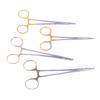 Needle Holder Pliers Mosquito Tweezer Gold Dental Surgical Instrument For Dental Forcep 12.5Cm/14Cm/15Cm/16Cm Oral Instruments
