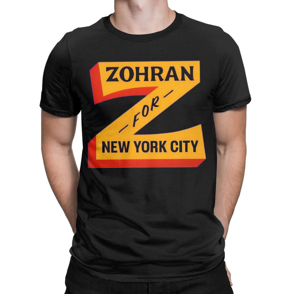 Summer Zohran Mamdani  T Shirt For Unisex  100% Cotton T-shirts Short Sleeve Clothing