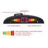 Wireless Car Parking Sensor Car Parktronic LED With 4 Sensors Reverse Backup Car Parking Radar Monitor Detector System 22MM