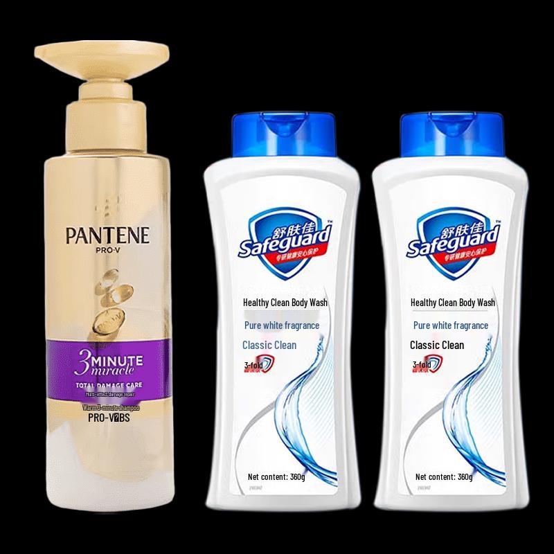 Safeguard Healthy Clean Shower Gel & Shampoo Combo