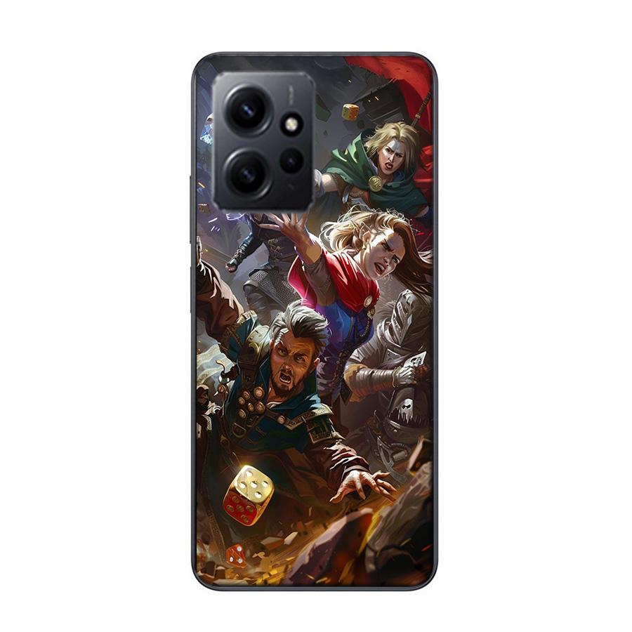 Game D-Dungeons D-Dragons D-DND Phone Case For Redmi 12 13C 12C 15C 9 10 10C Note 13 Pro Plus 14 15 Pro 9T 9C 9A TPU Soft Cover