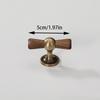 Light Luxury Push-pull Door Handle Comfortable Grip Creative Zinc Alloy Furniture Door Knob Simple French Style Cabinet Handle