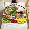 Dragon Ball Character Print Flannel Blanket High Quality Comfortable for All Seasons Home Decor Warmth and Comfort Perfect for Christmas Gifts