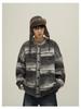 Men's Autumn/Winter Retro Striped Cardigan Sweater - Loose Fit, Casual Style