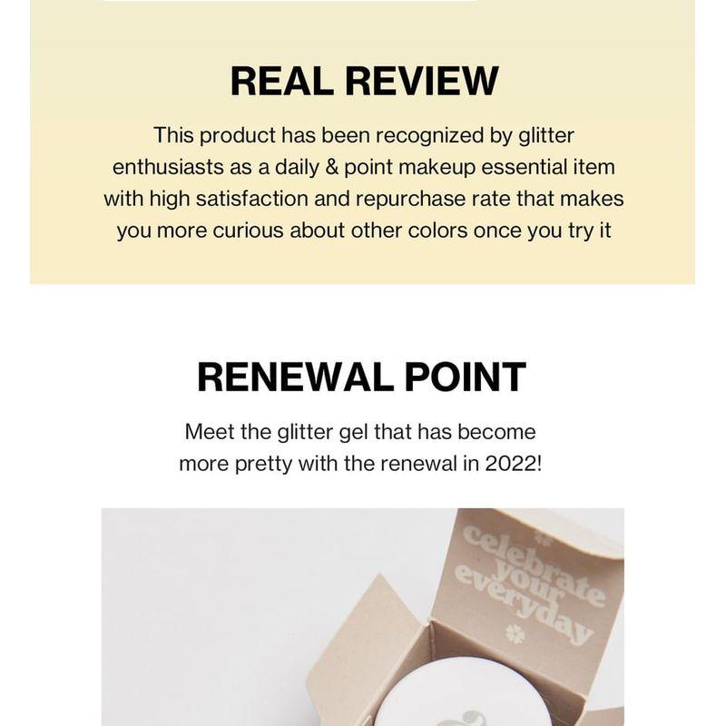 UNLEASHIA Lockerer Glitzer-Gel - 7 Farben