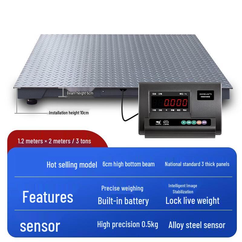 

Industrial Digital Platform Floor Scale (CN version)