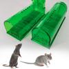 Smart Self-locking Mousetrap Safe Firm Transparent Mouse Catcher Control Cage Mice Rodent Catcher Mouse Trap No Kill Animal