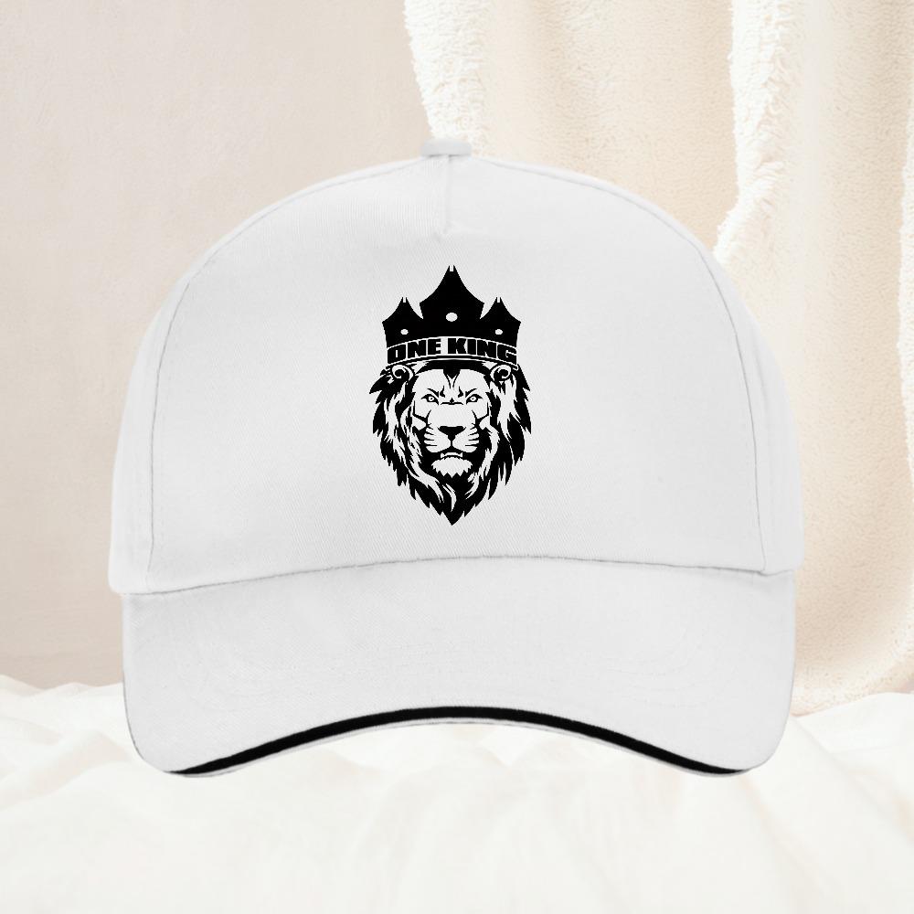 Unisex Crown Lion Baseball Caps Spring and Autumn Outdoor Adjustable Casual Hats Sunscreen Hat Unisex Women Golf Snapback hat