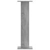 Speaker Stands 2 Pcs Grey Sonoma 30x30x95 Cm Particleboard