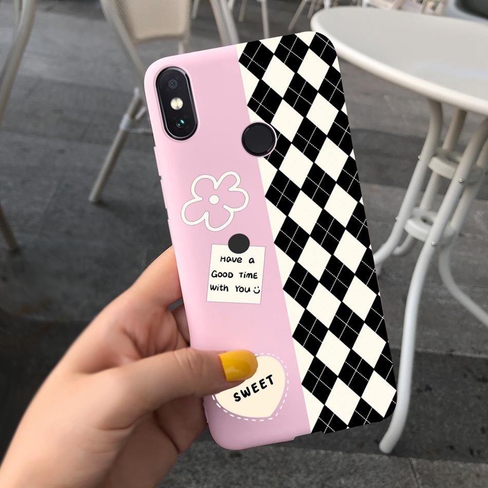 For Xiaomi Redmi Note 5 Pro Case Redmi Note5 Cute Cute Design Macaroon Silicone Phone Cases For Redmi Note5 5Pro Soft TPU Cover