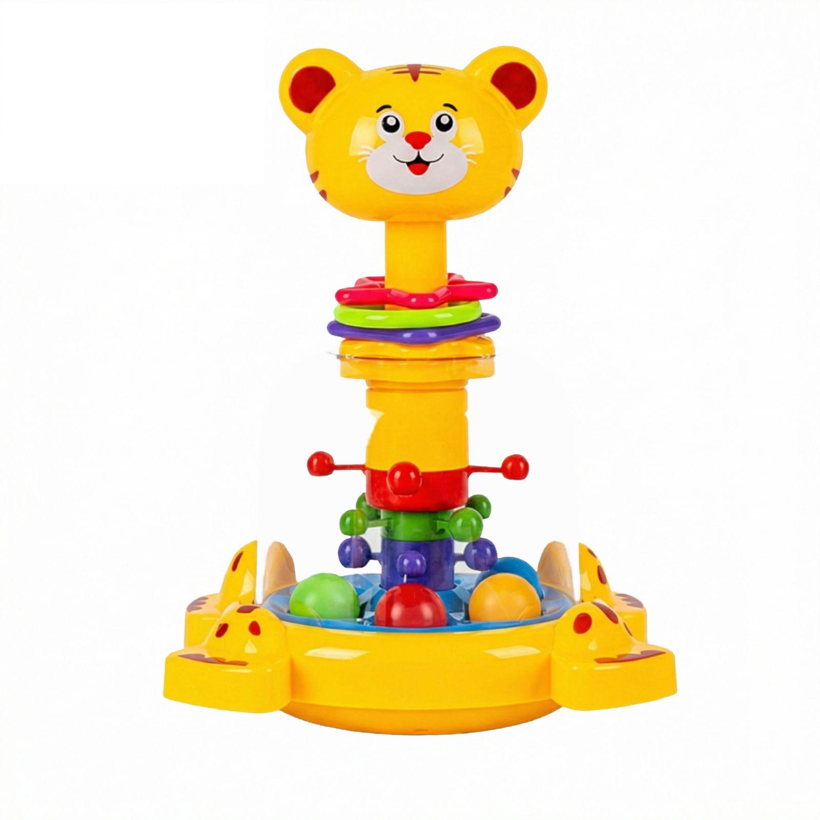 

Puzzle Pressing, Rotating, Jumping Ball, Children s Early Education Toy, Rolling Ball, Baby Attention Training, One Size