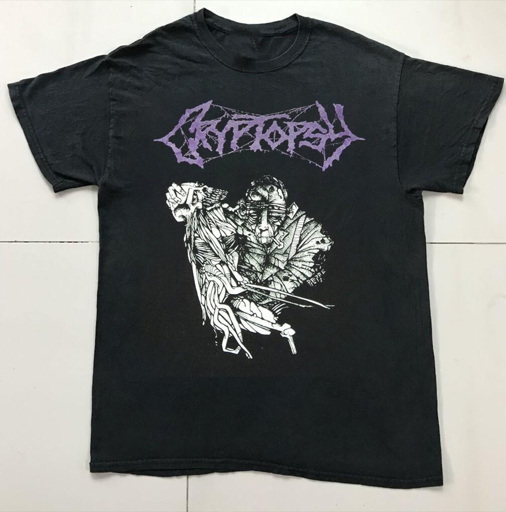 New Rare Cryptopsy 1992 T-Shirt Gift Family Unisex S-5XL T-Shirt XXXL