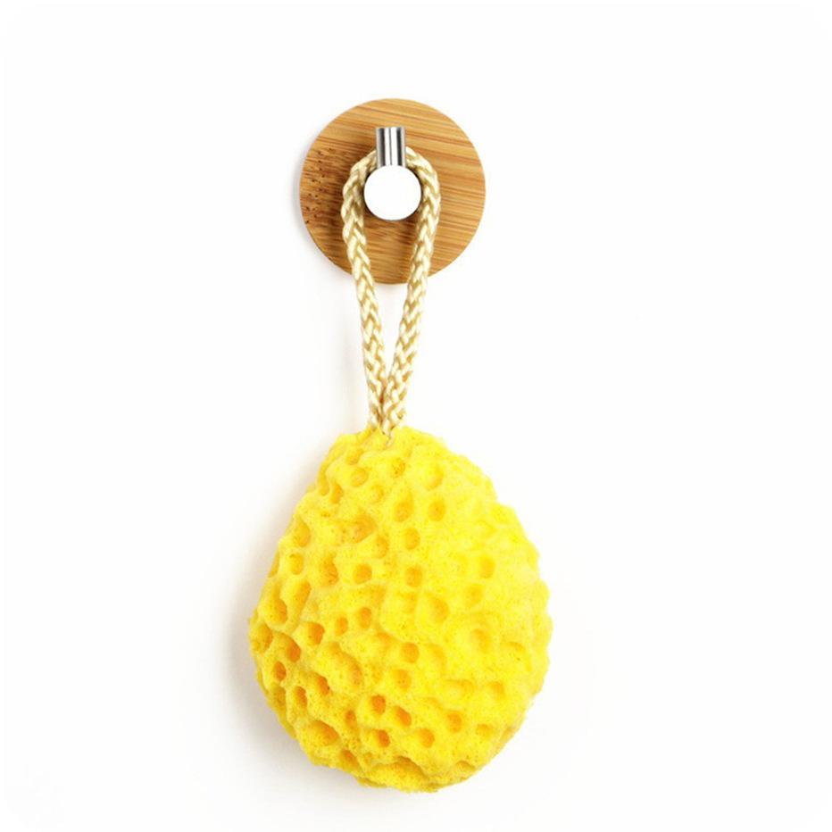 Natural Wood Hooks for Clothes Hats Holder Wall-mounted Punch Free Bathroom Towel Robe Hanger Hook Wardrobe Kitchen Organizer