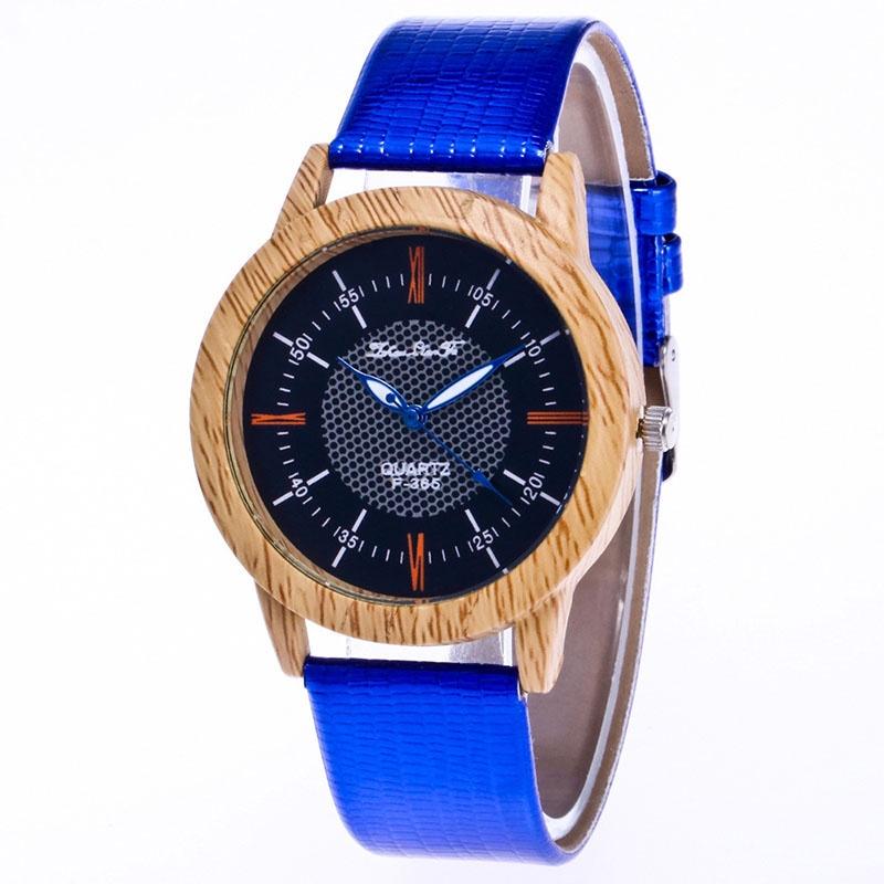 Versatile Nature Wooden Watch Minimalist Bamboo Clock Perfect Gift For Friends And Family