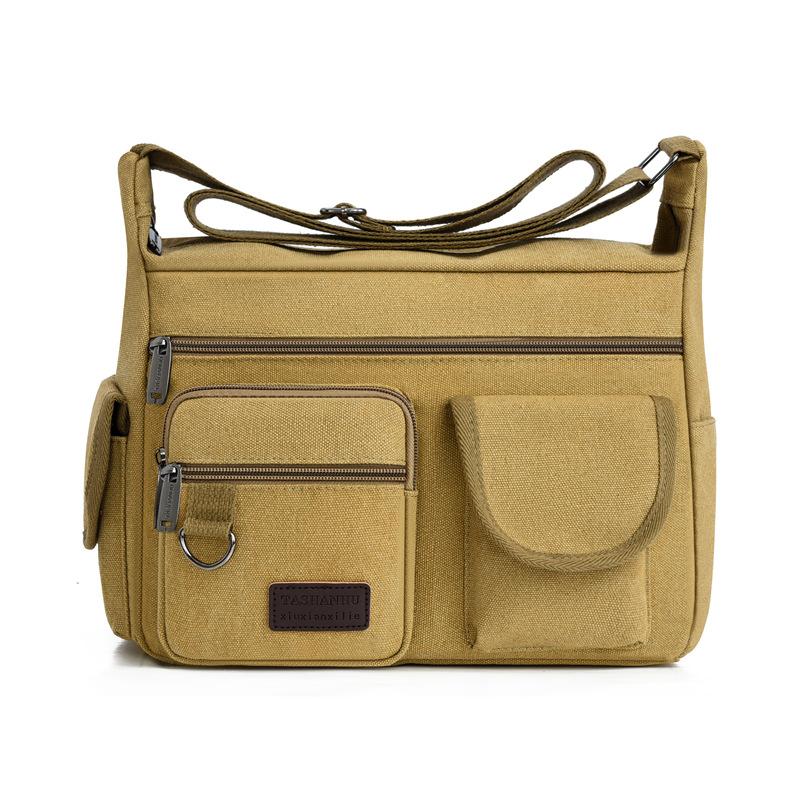 Men's Shoulder Bag Crossbody Bag Canvas Bag