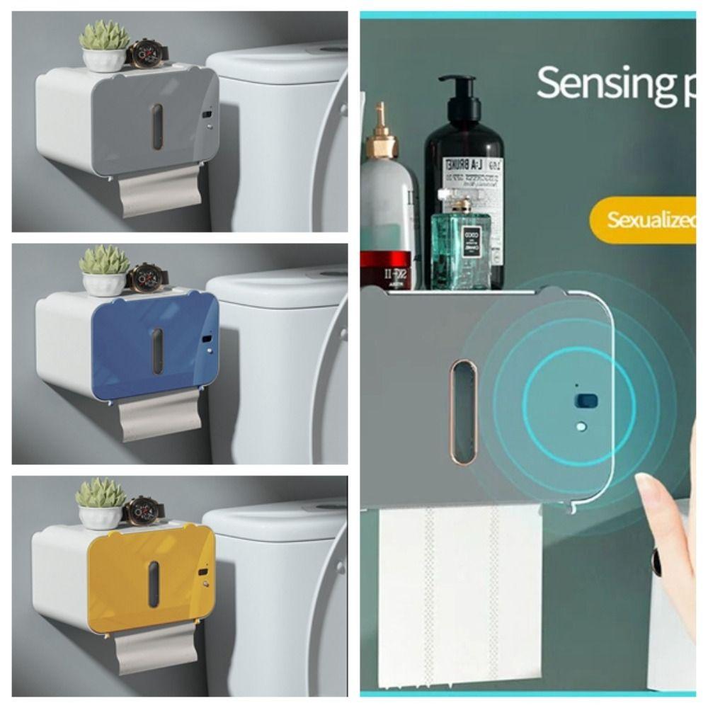 

Индукционный держатель для туалетной бумаги без перфорации, пластиковый диспенсер для туалетной бумаги, ванная комната