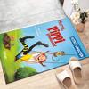 Pippi Longstocking Polyester Carpet, Soft Indoor Mat for Office Chair, Living Room, Computer Desk - Decorative Home Office Rug Design