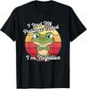 Mürscher Frosch Meine Geduld wurde auf die Probe gestellt Ich bin Negativ Sarkastisches T-Shirt Unisex T-Shirt