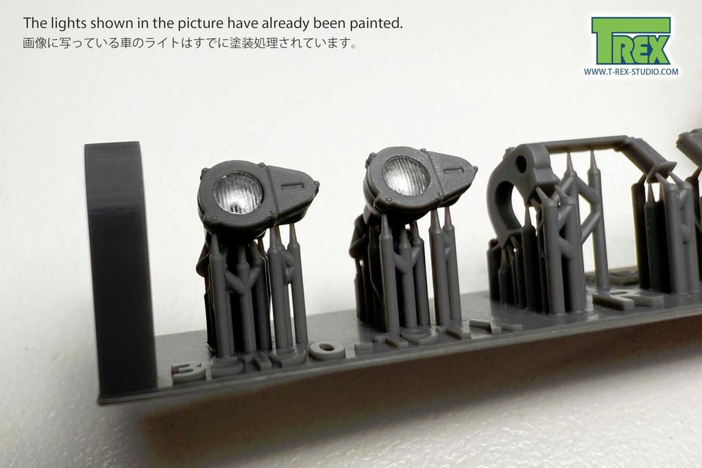 Studio Modern US M1A2 SEP V2 Abrams Main Battle Tank Light Set LED Type with Camera Plastic Model Parts T-rex 1/35 TR35191-2