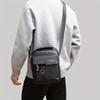 Men's bags can be carried  e shoulder with a slanted strap. Made of PU material, they are suitable for business outings.
