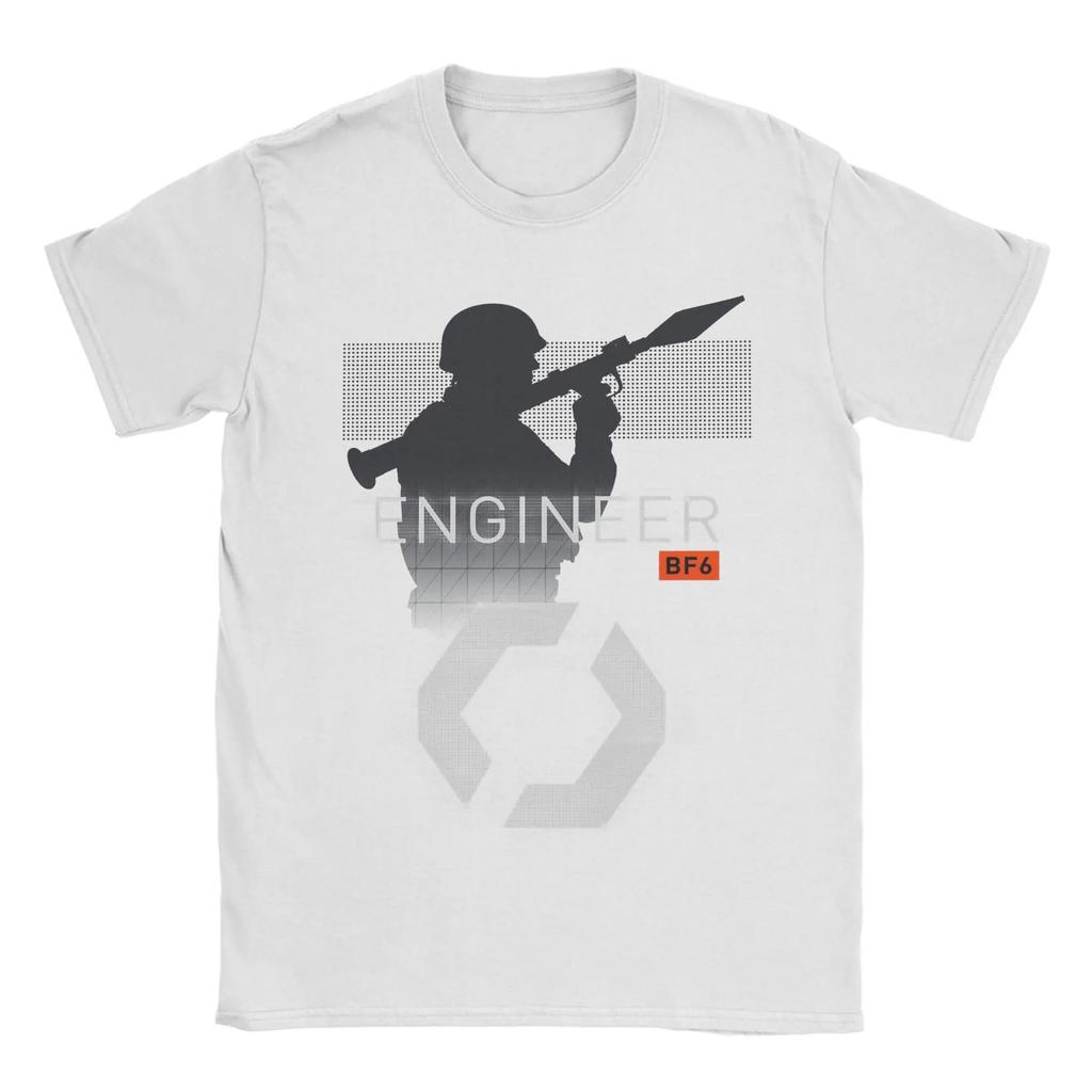 2026 Battlefield 6 Giochi Divertenti BF6 Stampa Grafica Magliette per Estate Uomo Donna Casual Cotone T-Shirt Abbigliamento Streetwear