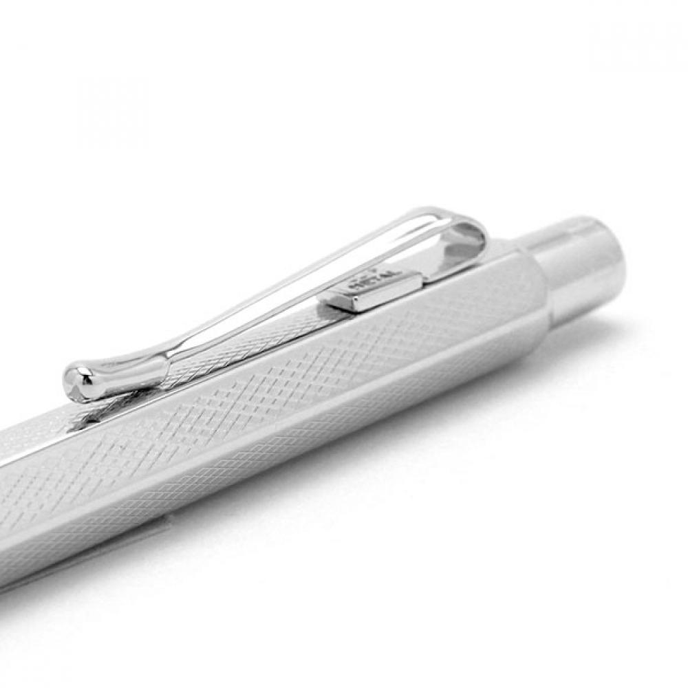 Caran Dash Ecridor Ballpoint Pen Retro Silver