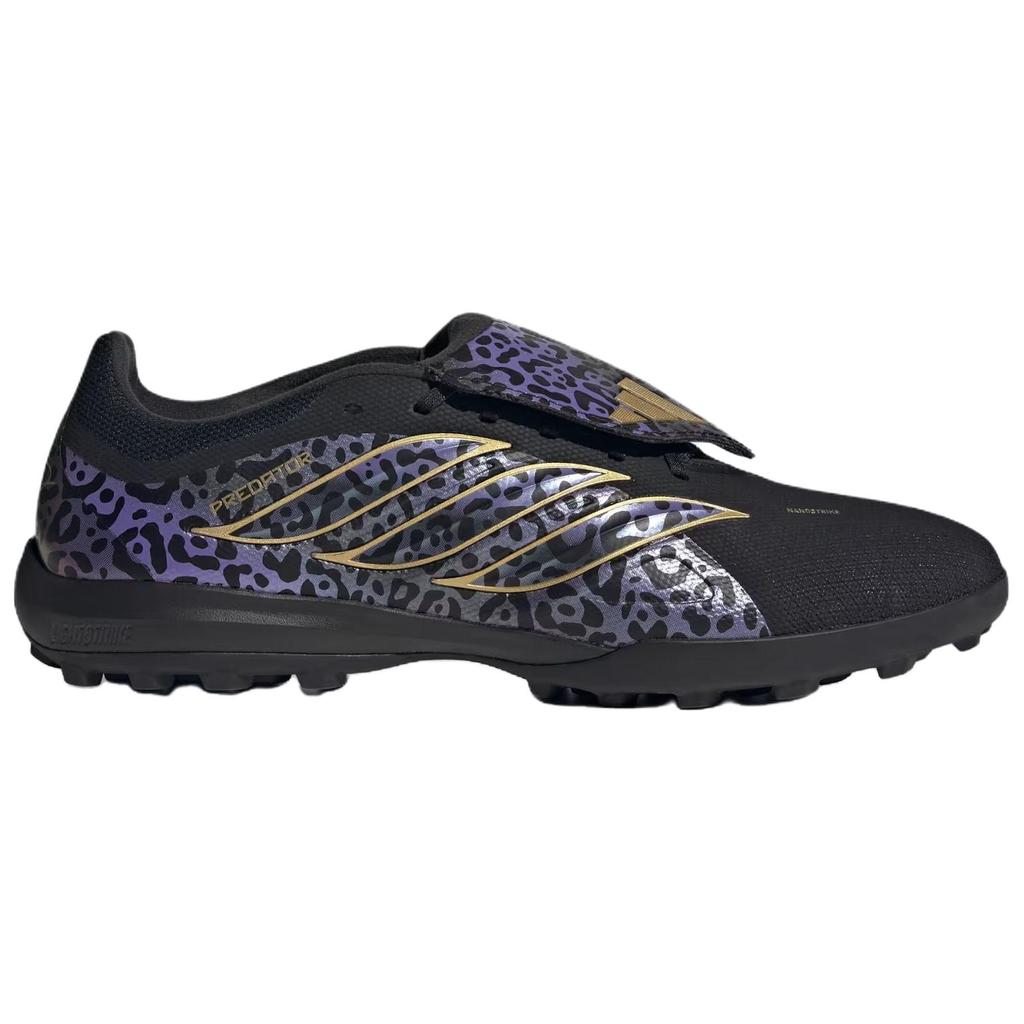 Adidas Predator League Comfortable Fit Tongue Style Artificial Turf Soccer Shoes Unisex Soccer Shoes Black KI5869