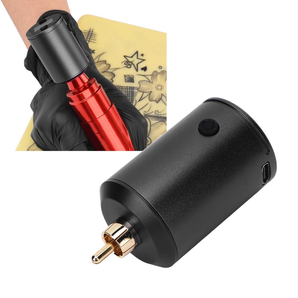 1500mAh Tattoo Power Supply Wireless Interface Rechargeable LCD Screen 4‑12V Tattoo Pen Battery