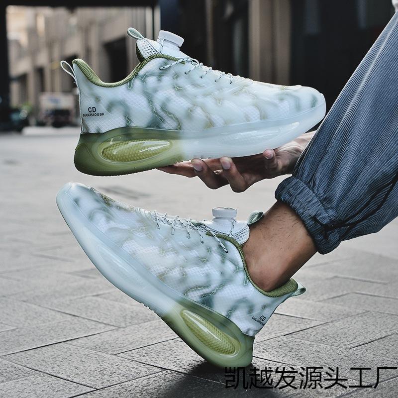 Frühling Herrenschuhe Mode Sportschuhe Leichtgewicht Weiche Sohle Atmungsaktiv Freizeit Laufschuhe Gehen Outdoor Joggen Jugend