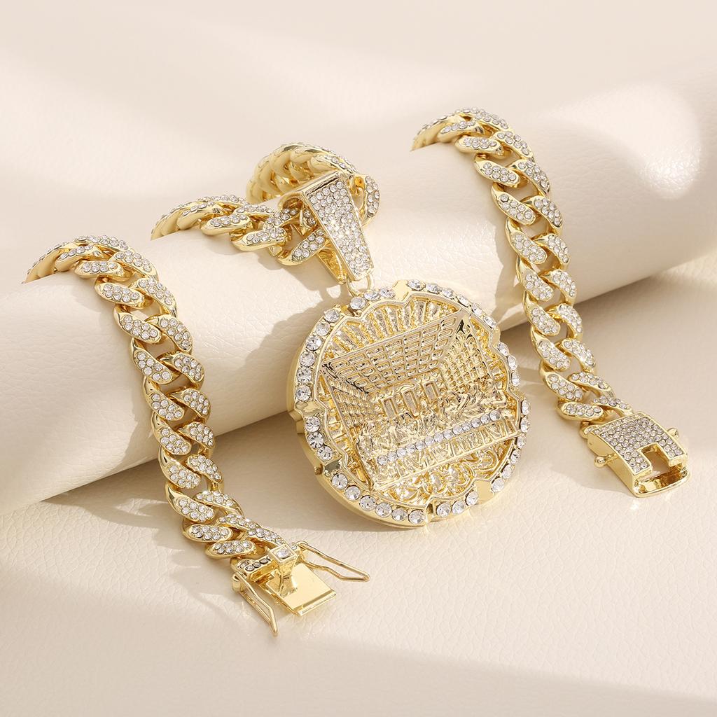 Hot Sale Last Supper Pendant Necklace Men's and Women's Classic Cuban Necklace Hot Sale