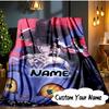 Custom Name K-Pop Tiger's Spirit Blanket  Ideal Bedding Blanket Perfect for Travel, Camping, Living Rooms, Offices, Sofas, Fan Christmas Gift