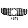 GT Style Front Bumper Grill Grille Fit Mercedes Benz GLC X253 C253 2015-2019