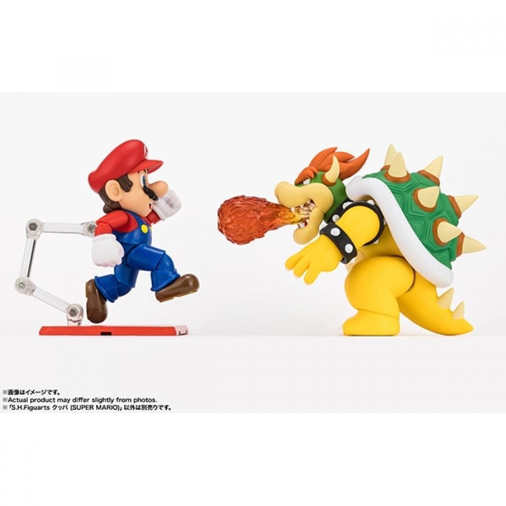 Bandai Spirits S.h.figuarts Super Mario Koopa Approximately 130mm Tall