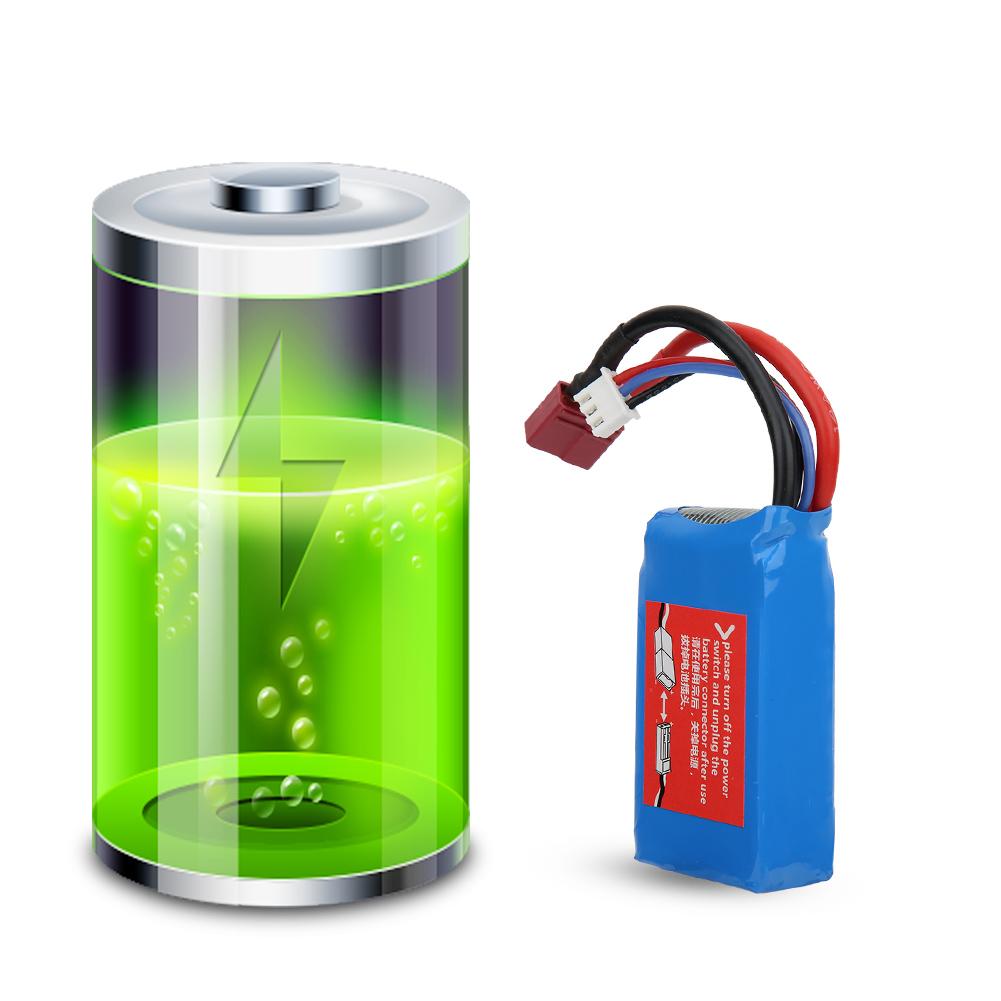 

Акумулятор 7.4V 1500MAH для радіокерованих іграшок підходить для WLtoys A959B A969B A979B K929B Радіокерований автомобіль