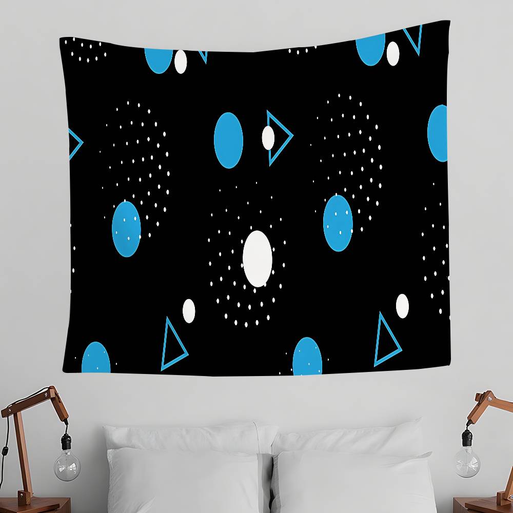 Simply Black And White Tapestry Wall Hanging Tapestry Art Deco Blanket Curtain Hanging At Home Bedroom Living Room Decor