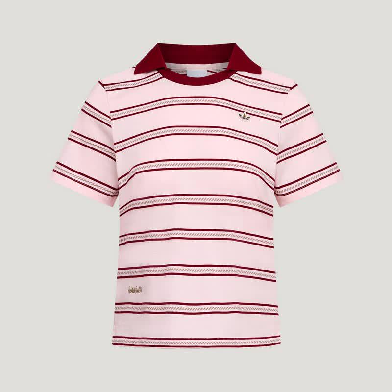 Adidas Originals Women s Resort Short Sleeve Polo L