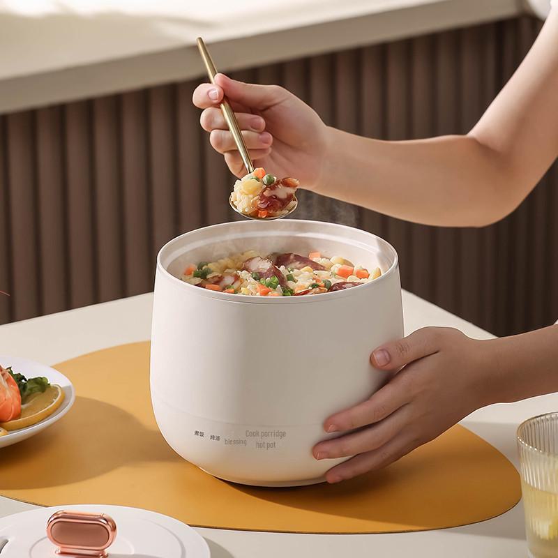 Portable Smart Mini Rice Cooker for Students and Dorms - Non-Stick and Multifunctional with Heat Preservation