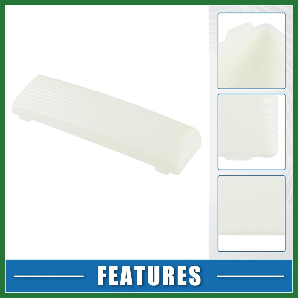 Motoforti Car Interior Dome Lamp Inside Cab Light Lens for Chevy Impala 1959-1964 Plastic White (Set of 2) Long-Lasting