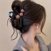 Medium Pearl Claw Clip for Thin Hair - Elegant Hairpin for Updos and Headwear