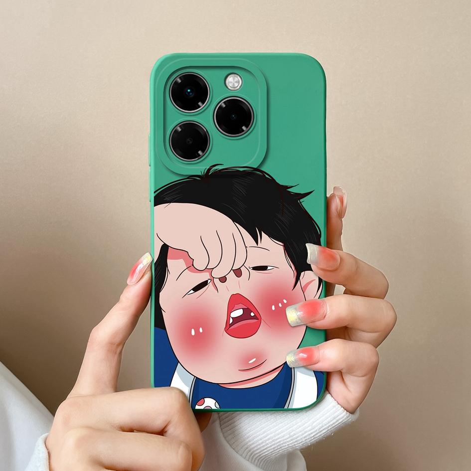 Pouzdro pro Infinix Hot 50 Pro Plus 50i Note 40X Smart 9 Zero 40 4G 5G Měkký kryt Malý květinový vzor Silikon Odolný protiskluzový Pro Infinix Nové pouzdro